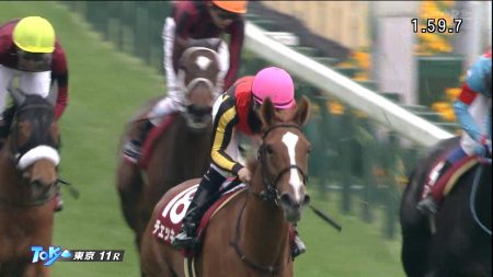 【フローラステークス 2016】動画・結果/チェッキーノが直線半ばで抜け出し圧勝