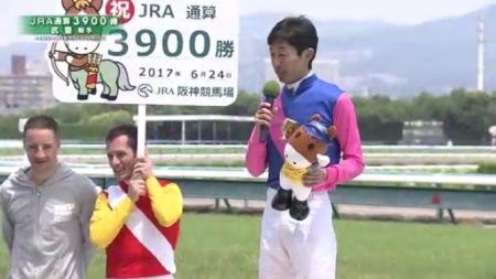 武豊騎手 JRA3900勝