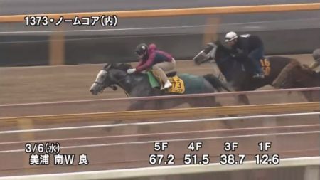 中山牝馬ステークス2019 追い切り