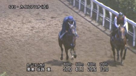 小倉2歳ステークス2019 追い切り