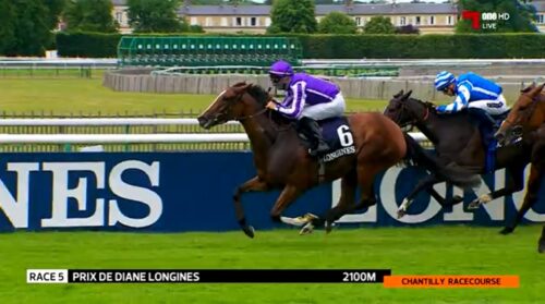 【仏オークス2021】結果・動画/ジョアンオブアークが差し切る