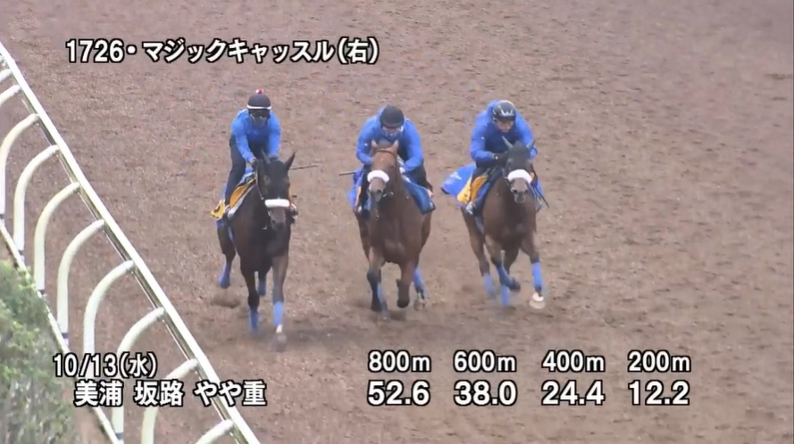 府中牝馬ステークス2021 追い切り