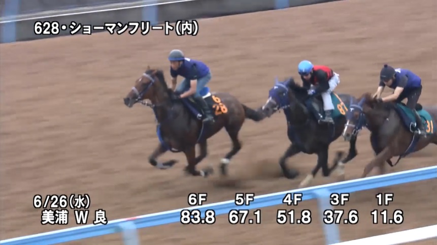 ラジオNIKKEI賞2024 追い切り