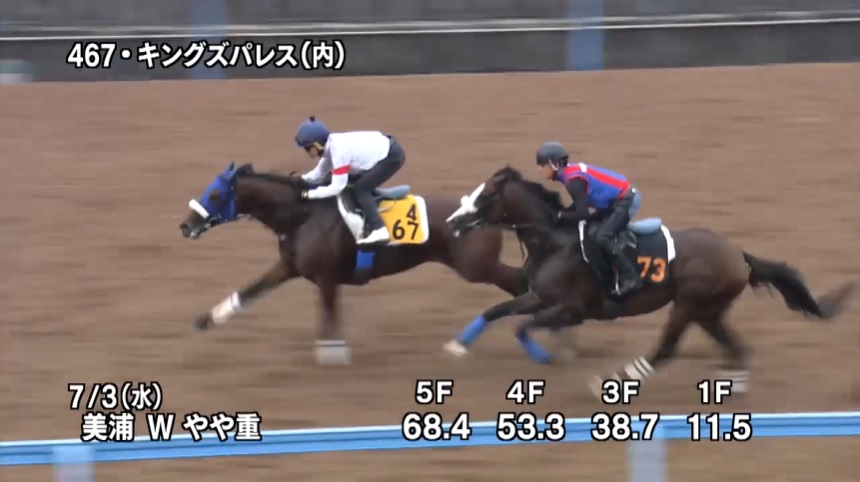 七夕賞2024 追い切り