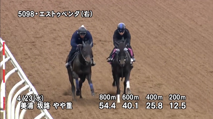 フローラステークス2025 追い切り