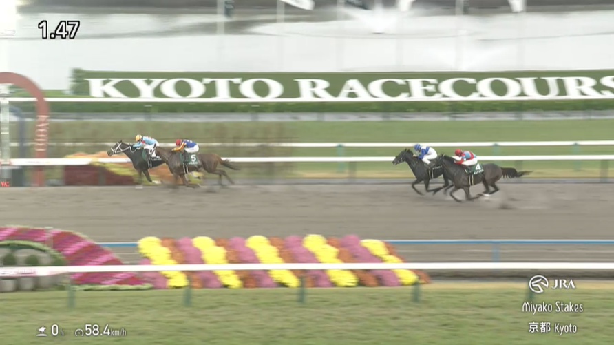 みやこステークス2025 ダブルハートボンド