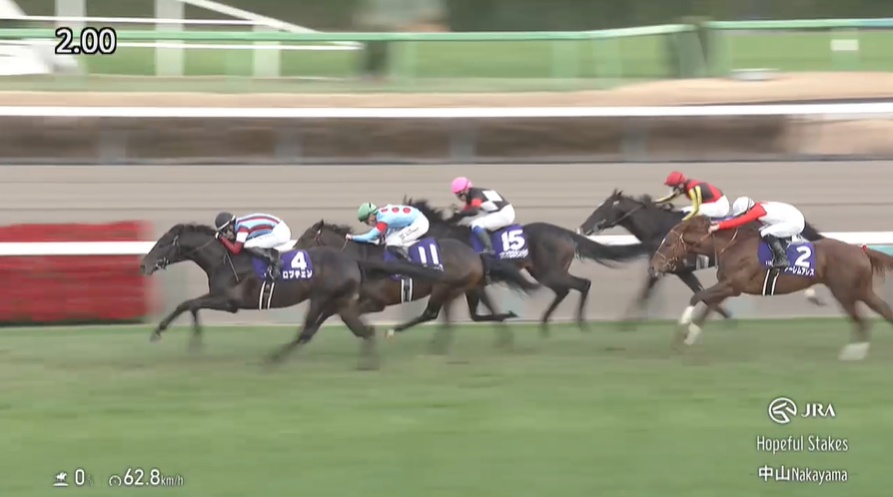 ホープフルステークス2025 ロブチェン